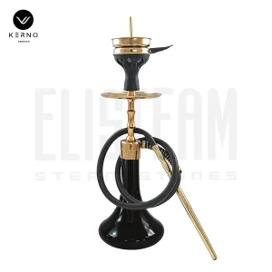 قلیان طرح کرنو دراگون M طلایی (تنگ مشکی)