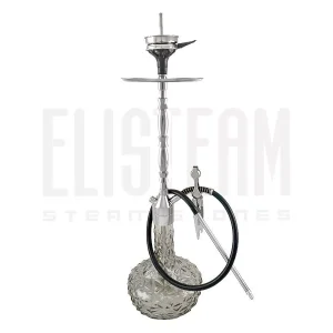 قلیان طرح کرنو لندن XL نقره ای (تنگ دودی)