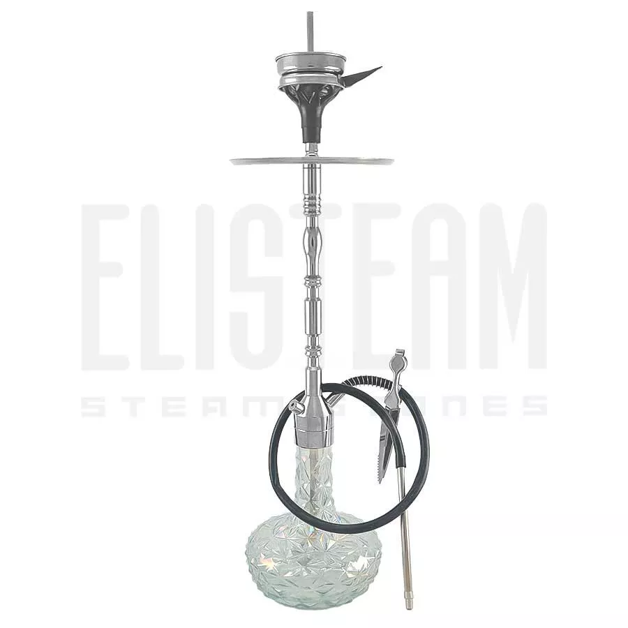 قلیان طرح کرنو مونیخ XL نقره ای (تنگ هفت رنگ)