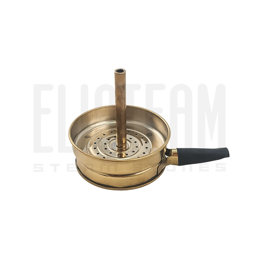 قلیان طرح کرنو مونیخ XL طلایی (تنگ ساده) - Image 4