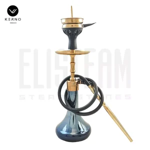 قلیان طرح کرنو دراگون M طلایی (تنگ آبی کروم)