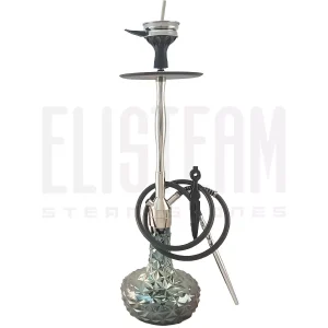 قلیان طرح کرنو نیویورک XL نقره ای (تنگ کروم)